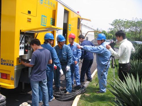 發(fā)電車租賃展示